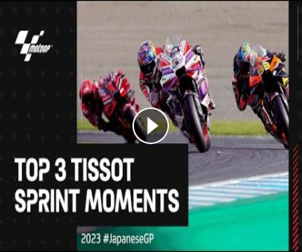 Top 3 #TissotSprint Moments 🏃‍♂️ | 2023 #JapaneseGP